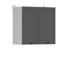 Wall cabinet JUNONA LINE G2D/60/57 BRW graphite order